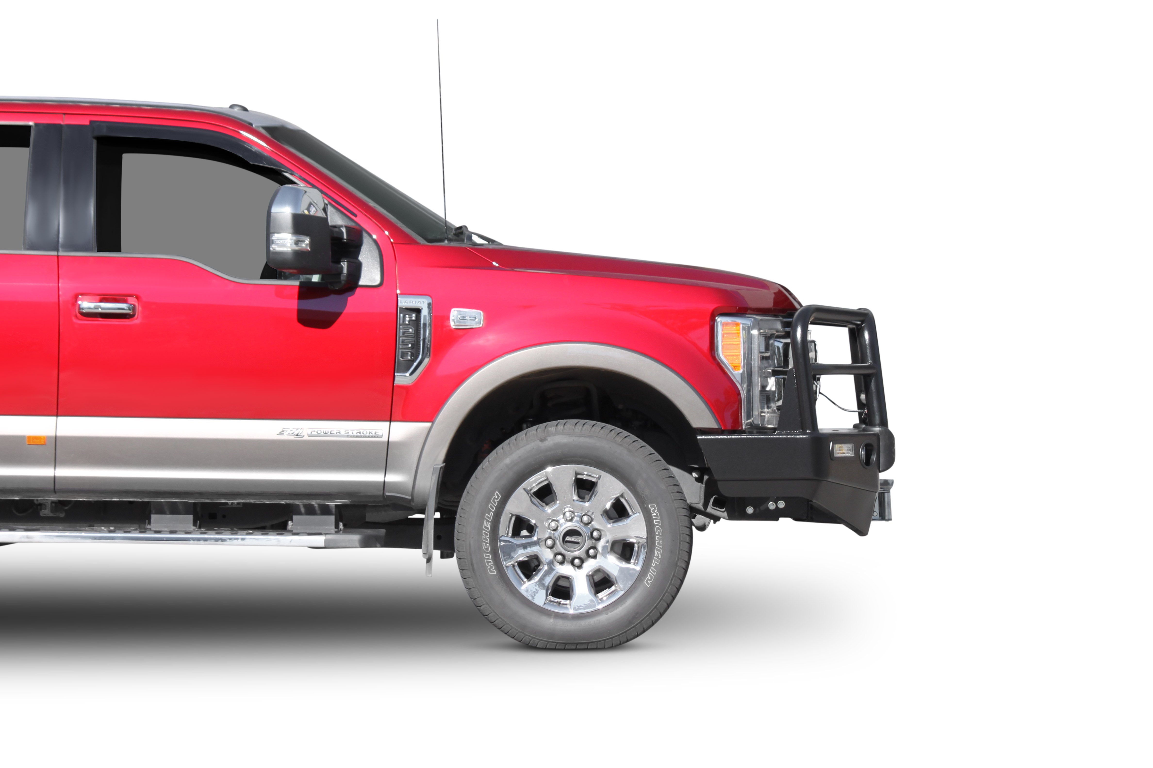 Ford F250 Super Duty Winch Bullbar With Bumper Lights (06/18 To )