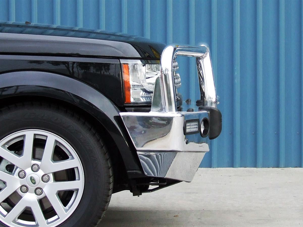 Landrover Discovery 4 Winch Bullbar With Bumper Lights (10/09 To 14)