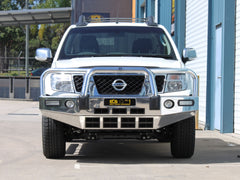 Nissan Navara D40 Bullbar With Bumper Lights (/11 To 03/15)