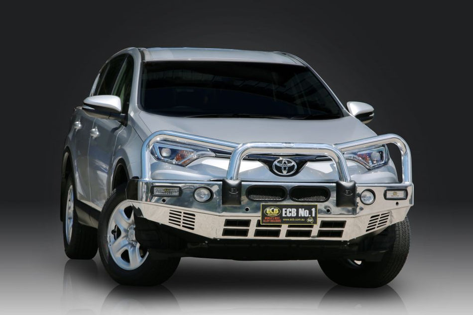 Toyota Rav4 Bullbar With Bumper Lights (10/15 To 12/18)