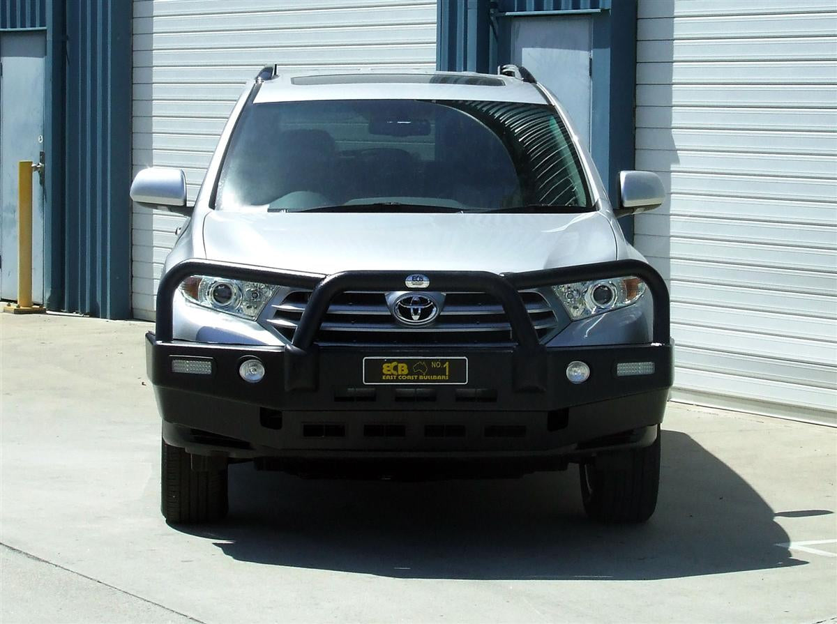 Toyota Kluger Bullbar With Bumper Lights (09/10 To 02/14)