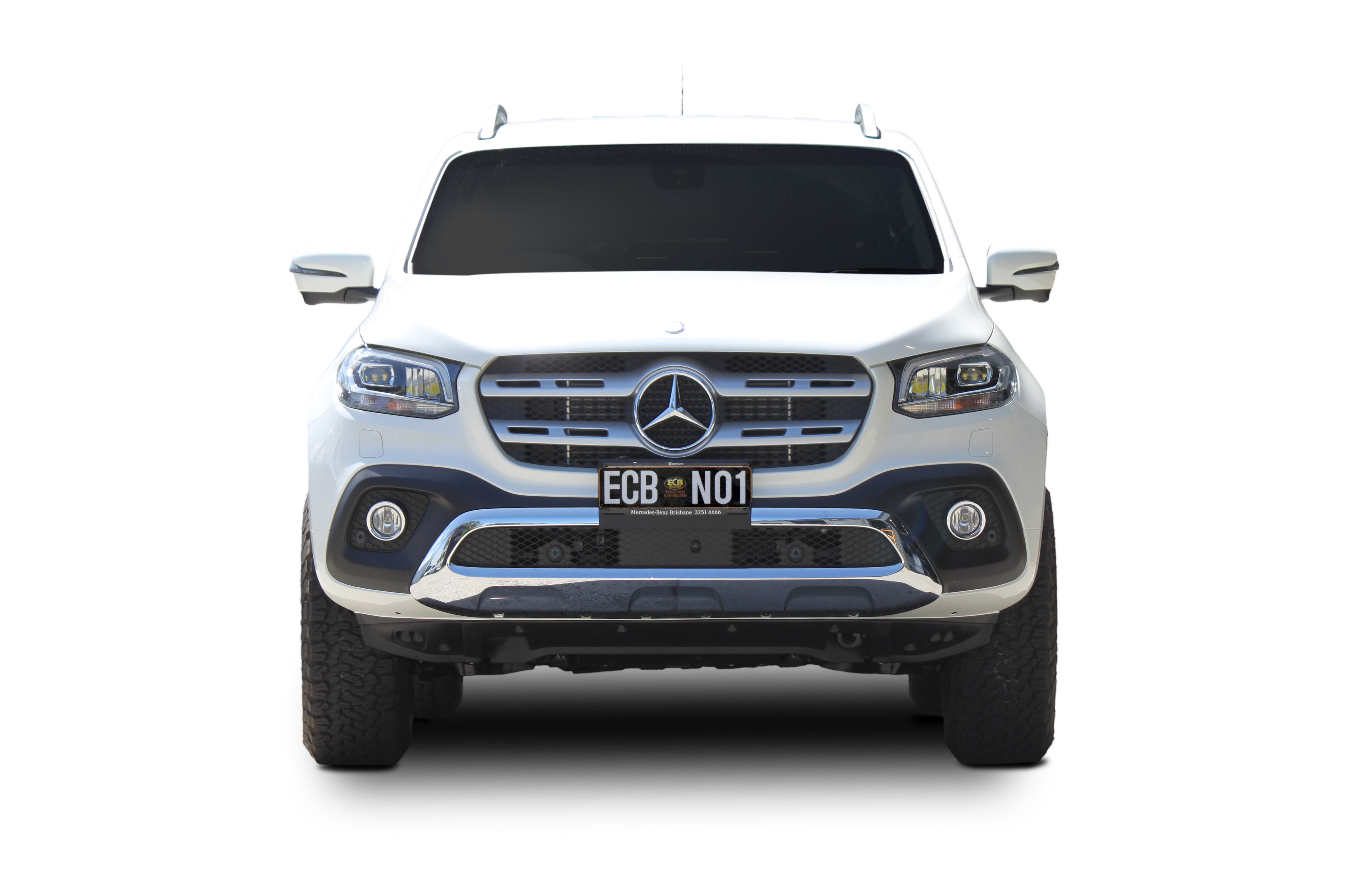 Mercedes-Benz X Class Winch Bullbar With Bumper Lights (04/18 To )