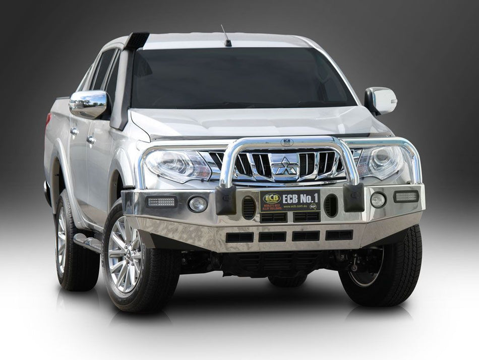 Mitsubishi Triton Mq Bullbar With Bumper Lights (01/15 To 10/18)