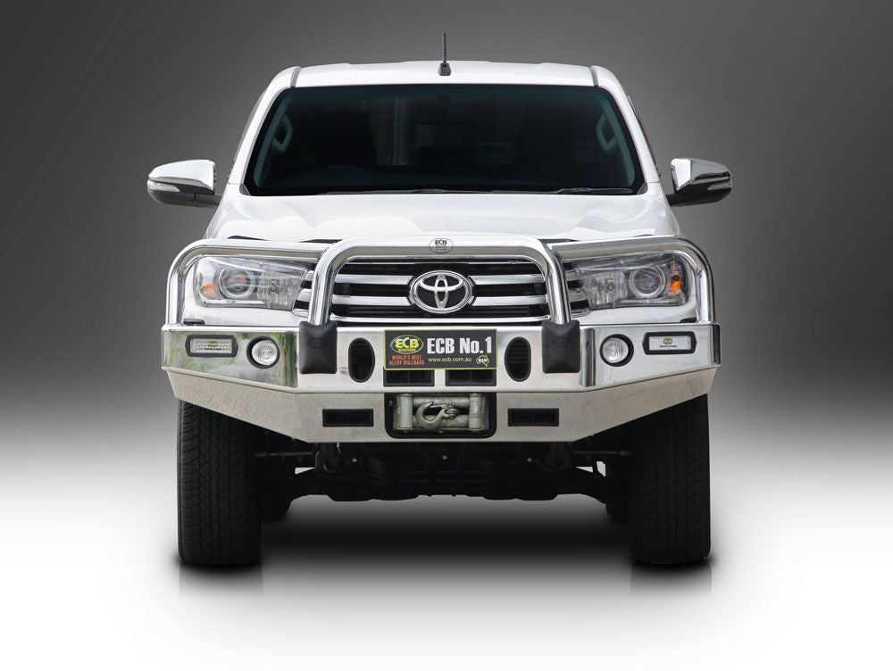 Toyota Hilux Sr5 Winch Bullbar With Bumper Lights (07/15 To 05/18)