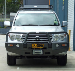 Toyota Landcruiser 200 Series Winch Bullbar With Bumper Lights (11/07 To 01/12)