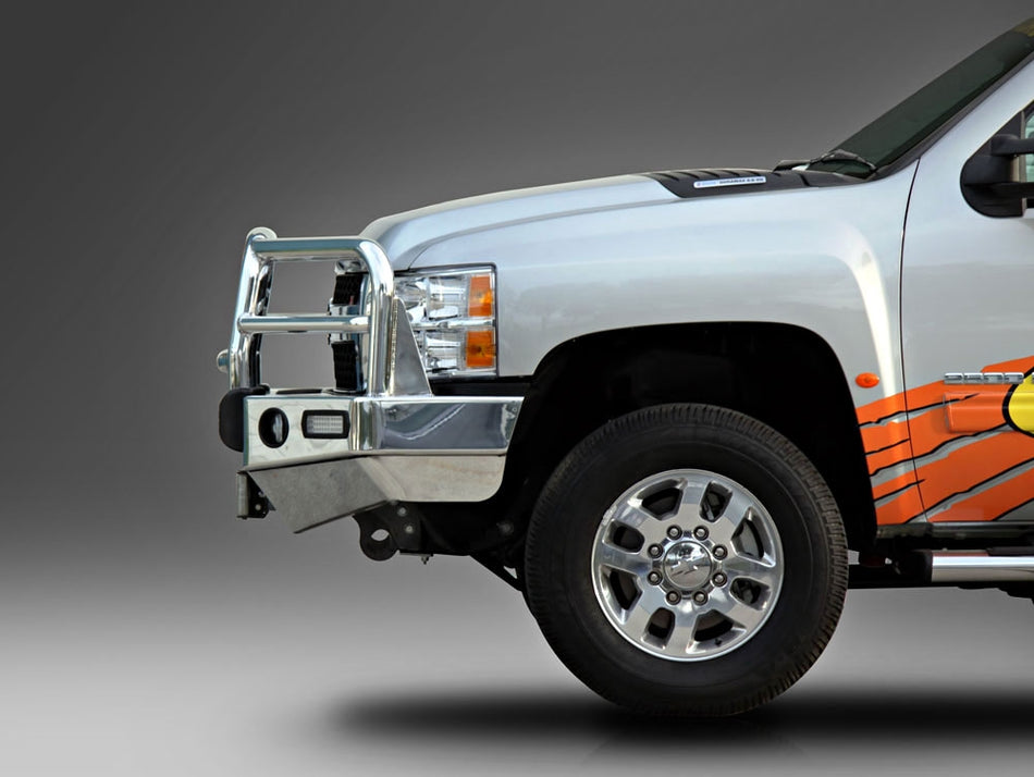 Chevrolet Silverado 2500Hd Winch Bullbar With Bumper Lights (/11 To 08/14)