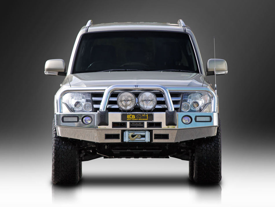 Mitsubishi Pajero Nx Winch Bullbar With Bumper Lights (07/14 To 12/21)