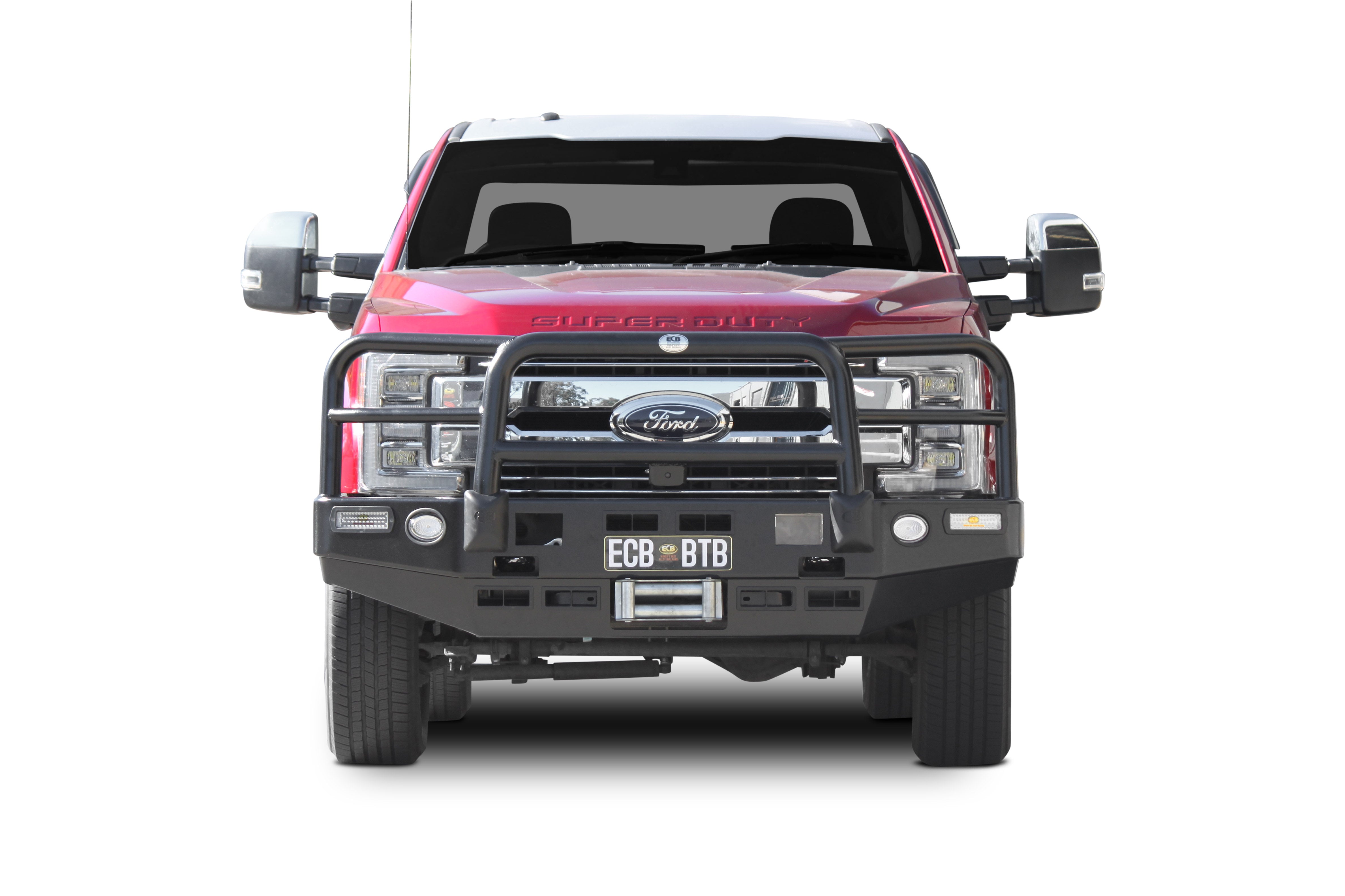 Ford F350 Super Duty Winch Bullbar With Bumper Lights (06/18 To )