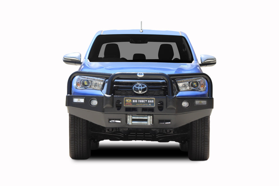 Toyota Hilux Sr Winch Bullbar With Bumper Lights (05/19 To 07/20)