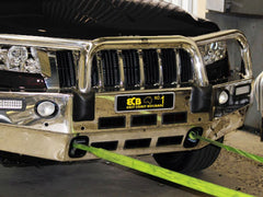 Jeep Grand Cherokee My12 Laredo Bullbar With Bumper Lights (My12 To My13)