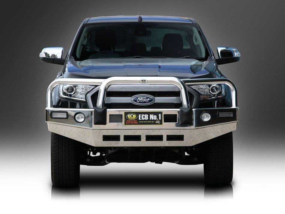 Ford Ranger Px Mkii Bullbar With Bumper Lights (07/15 To 08/18)