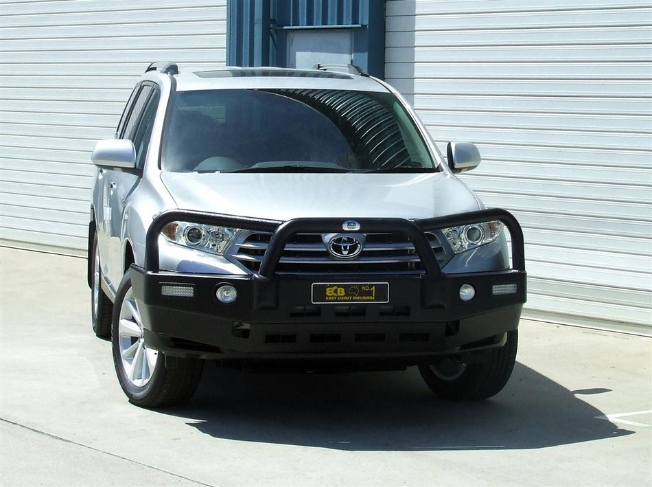 Toyota Kluger Bullbar With Bumper Lights (09/10 To 02/14)