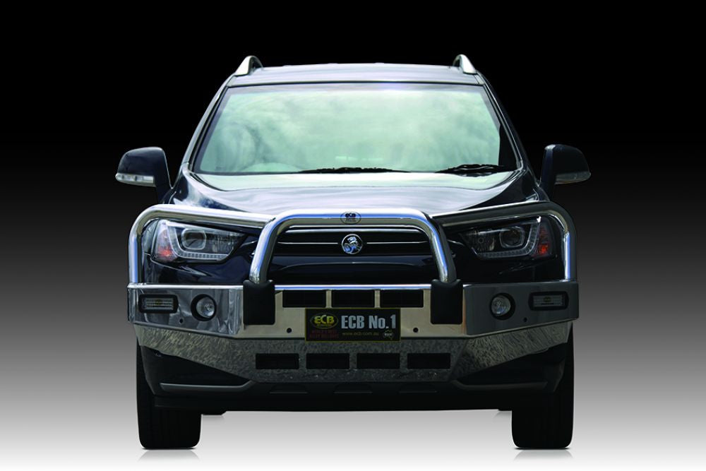 Holden Captiva Bullbar With Bumper Lights (01/16 To 12/20)