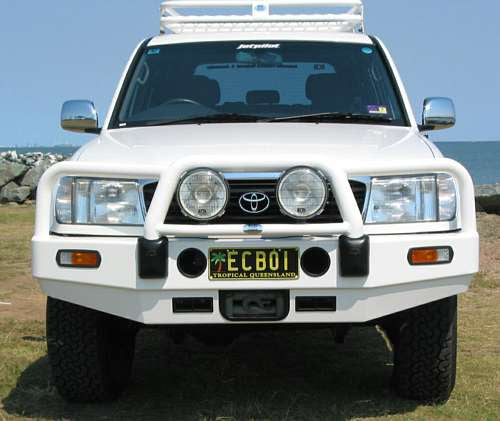 Toyota Landcruiser 100 Series Winch Bullbar (04/98 To 10/07)