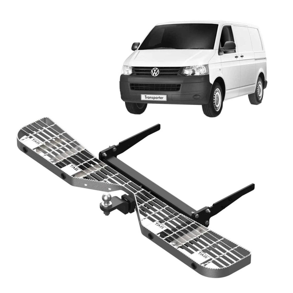 TAG Rear Step, Towbar & Wiring for Volkswagen Transporter T6 Van (09/2019 - on)